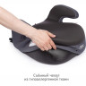 Удерживающее устройство для детей SIGER Бустер FIX, гр. III, 22-36 кг, 6-12 лет, серо-бежевый, енот KRES3595